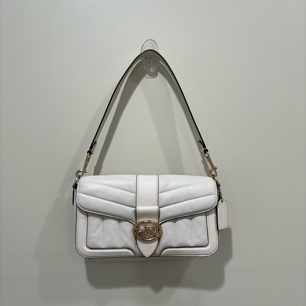 Coach Georgie Shoulder Bag With Puffy Quilting